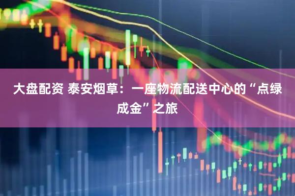 大盘配资 泰安烟草：一座物流配送中心的“点绿成金”之旅