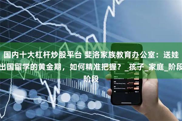 国内十大杠杆炒股平台 斐洛家族教育办公室：送娃出国留学的黄金期，如何精准把握？_孩子_家庭_阶段